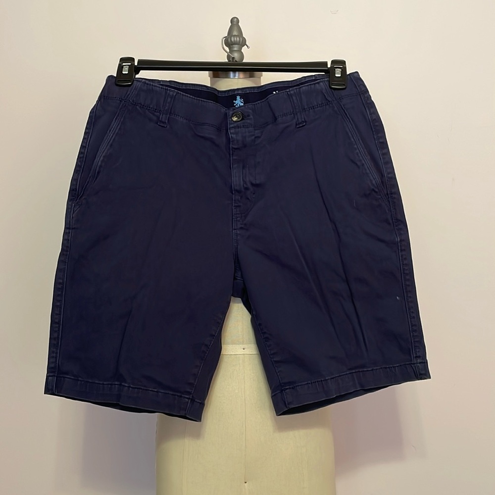 Mens Navy Shorts Nat Nast W32